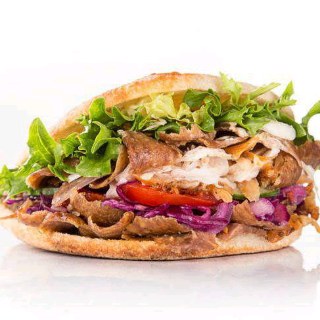 Chicken Kebab Burger