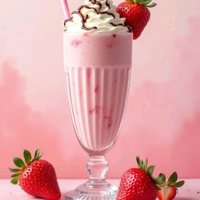 Strawbarry Milkshake