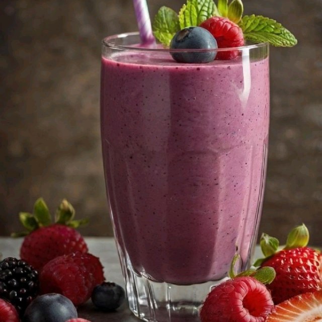 Black Current Lassi