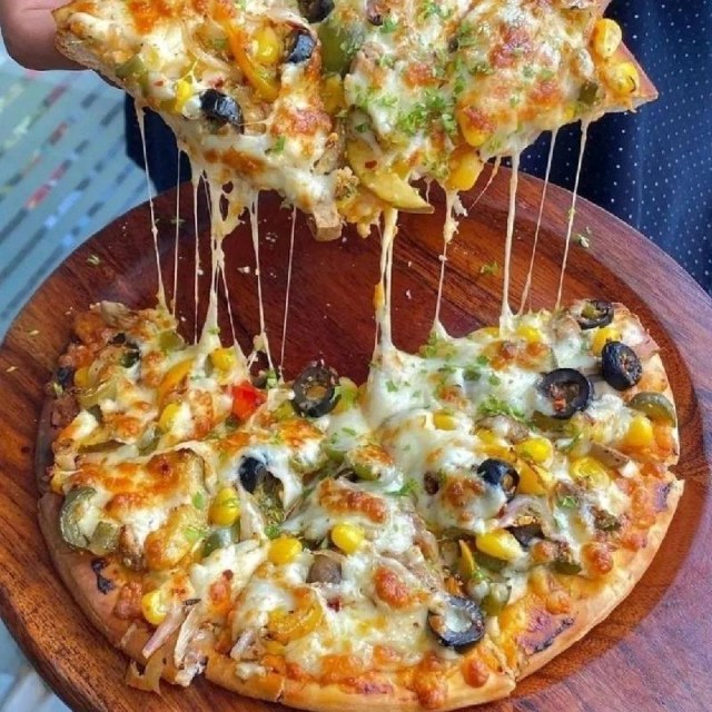 Chilled Corn Pizza