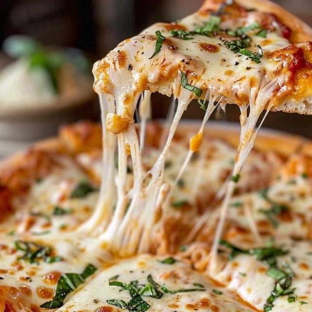 Double Cheese Burst Pizza