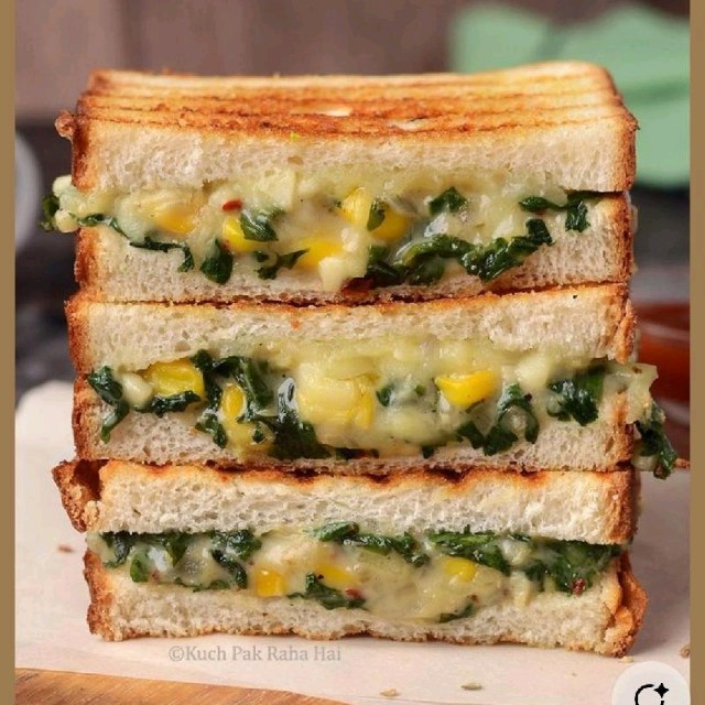 Cheese Corn Sandwich