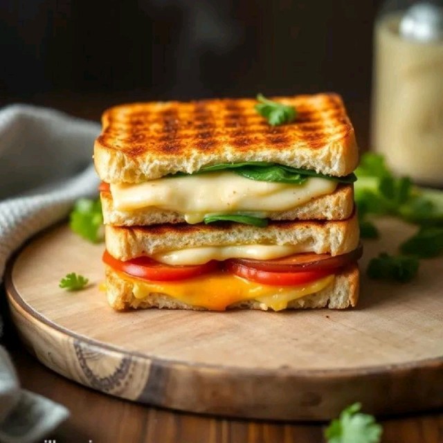 Veg Cheese burst Sandwich
