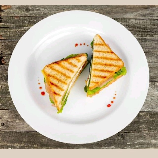 Plain Cheese Sandwich