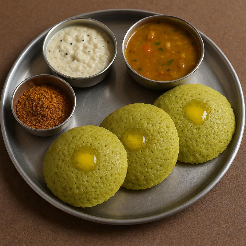 Pesaru Idli Plate 