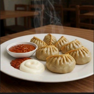 chicken fried Momos