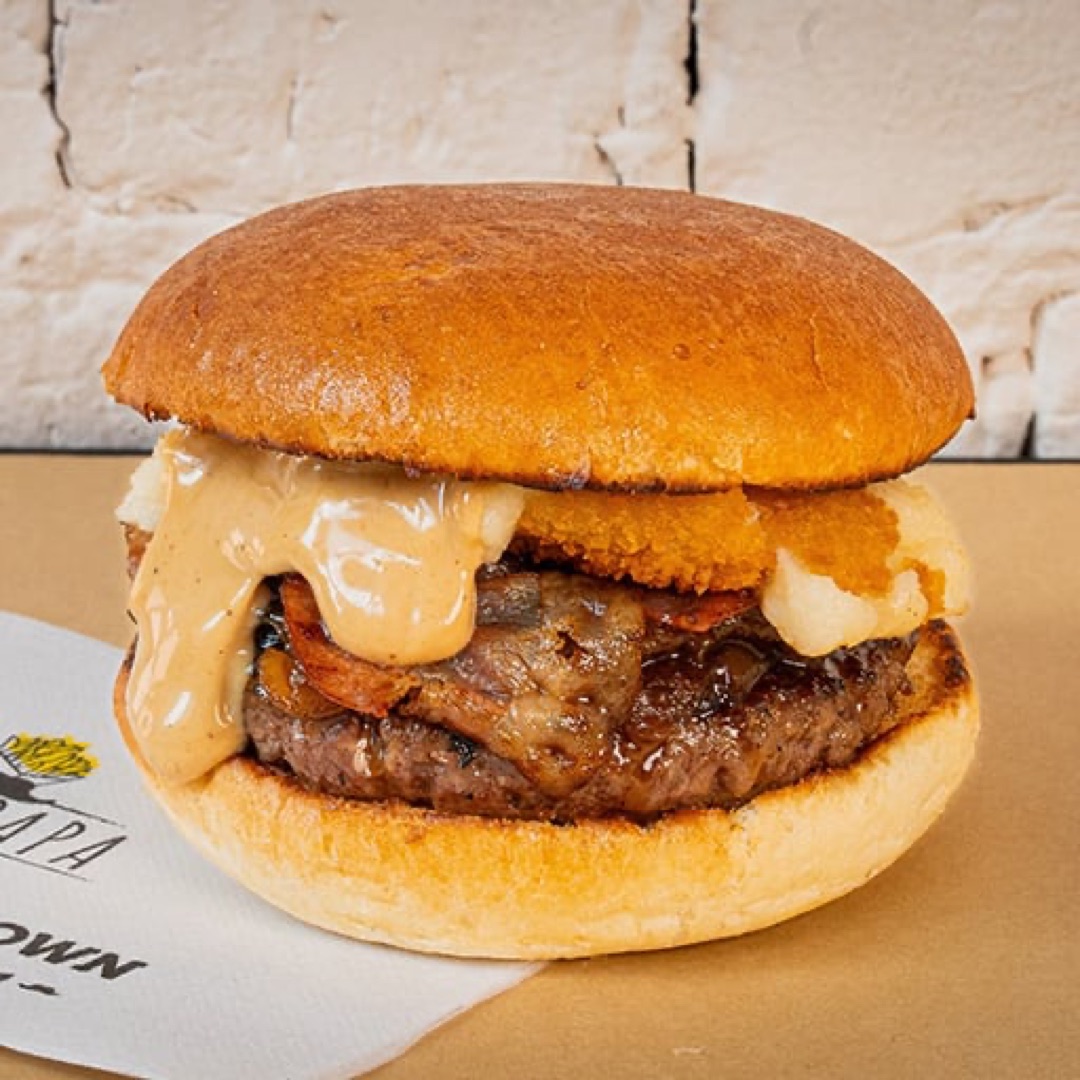 Le beauf', burger pur bœuf Rouge de Famenne