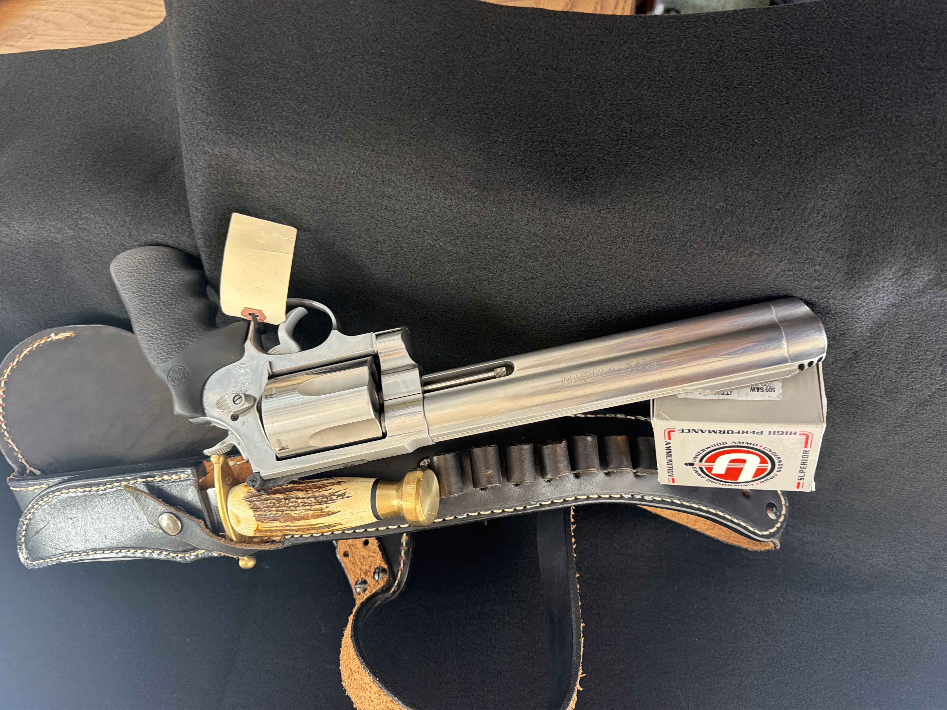Smith & Wesson 500 Revolver 8 3/8" Barrel