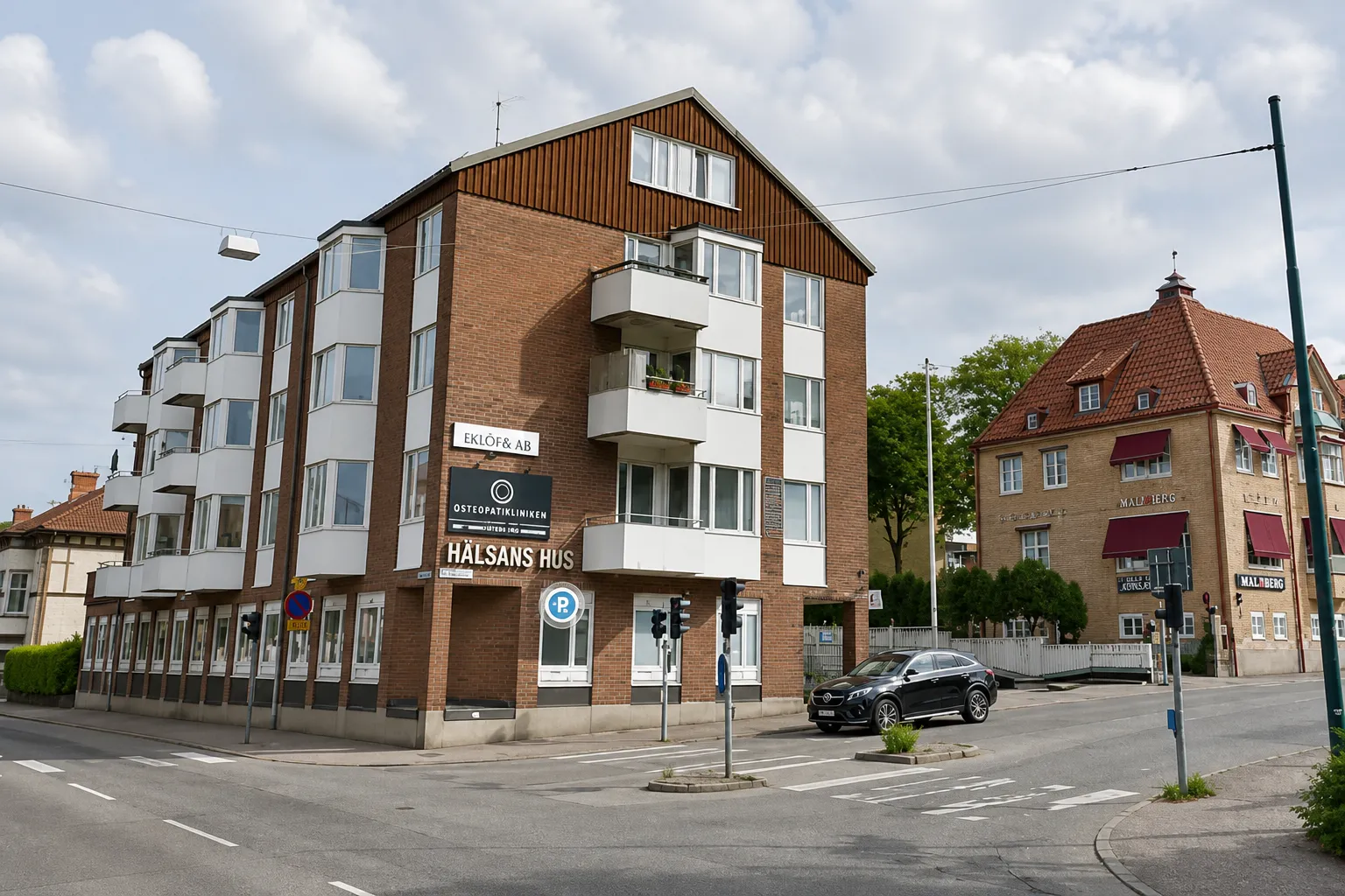 Hälsans Hus på Södra Kyrkogatan i Borås