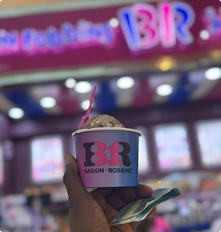 First experience: Baskin-Robbins