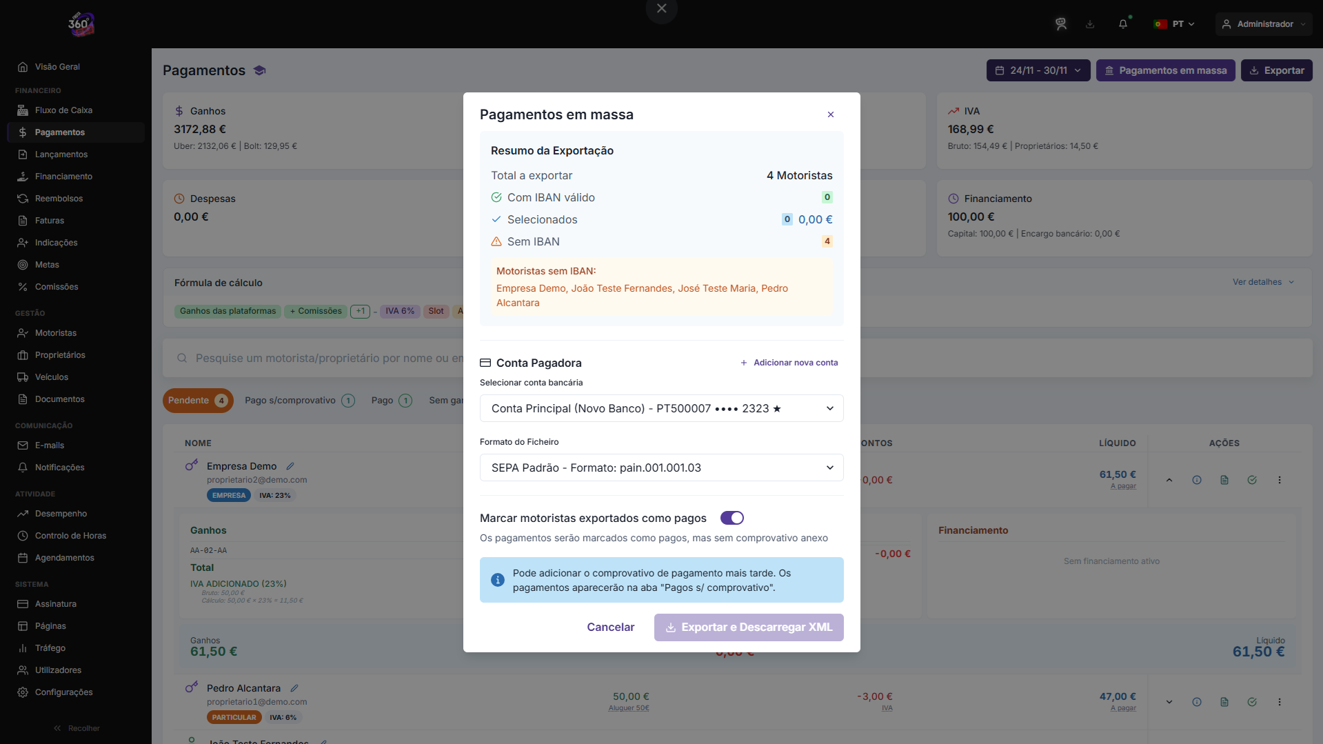 Acabe com os erros nos pagamentos semanais.