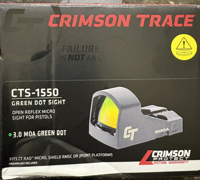 CTS-1550 Green Dot Sight