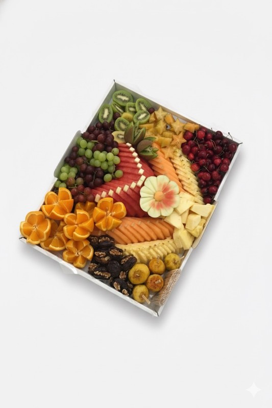 מגש פירות מעוצב - לאירועי חברה
