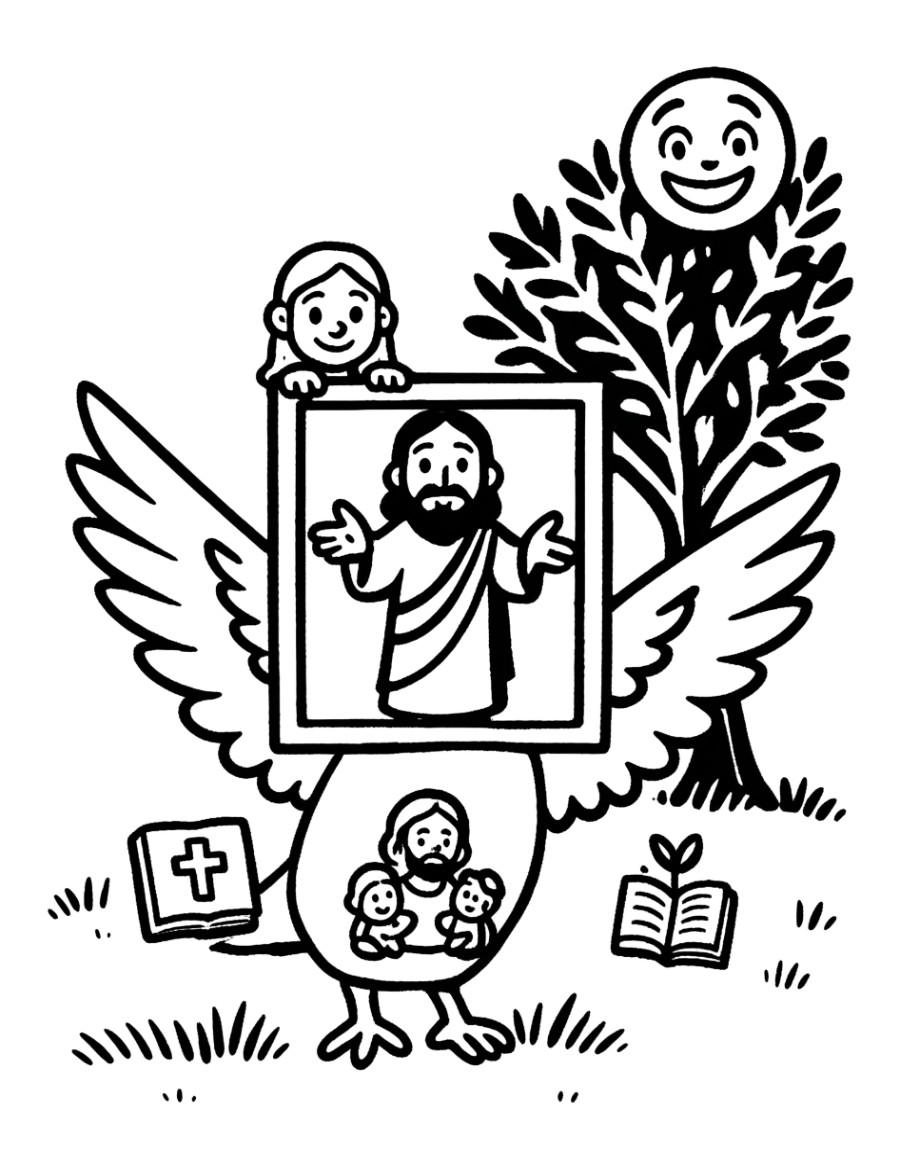Life of Jesus — Colouring Companion printable activity pack cover