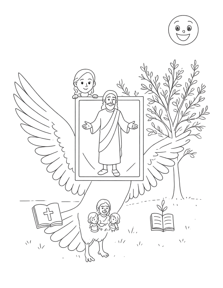Life of Jesus — Colouring Companion printable activity pack cover