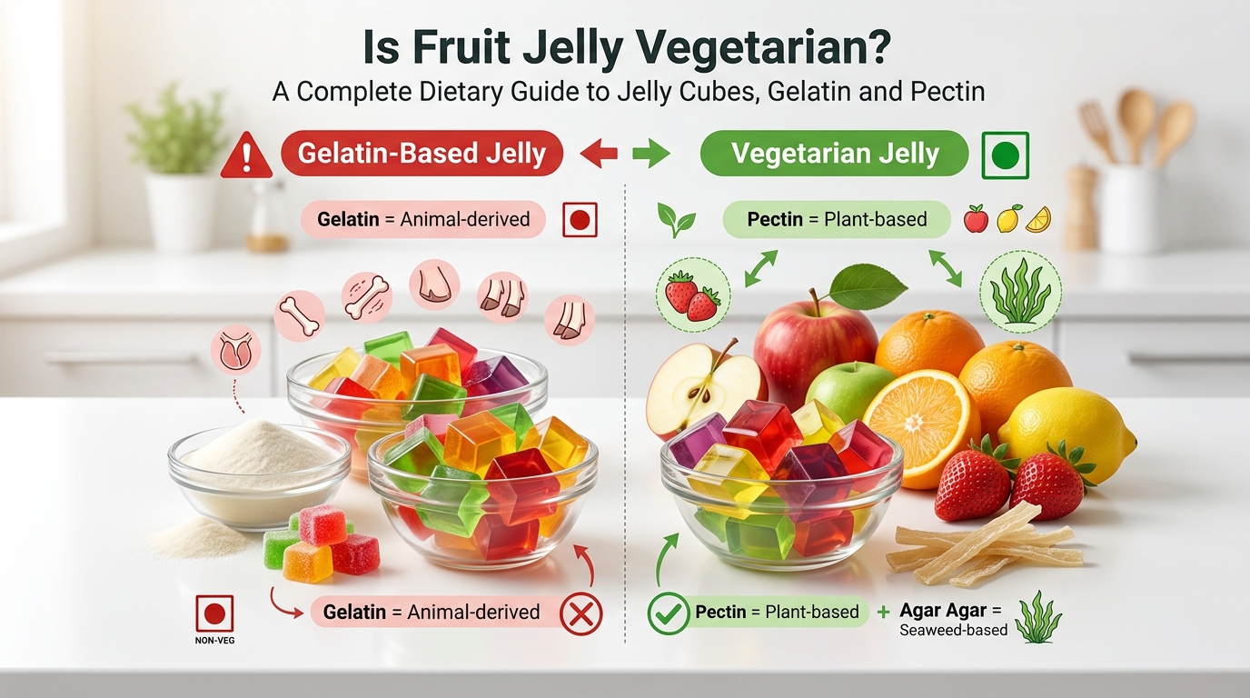 Is Fruit Jelly Vegetarian? A Complete Dietary Guide to Jelly Cubes, Gelatin and Pectin