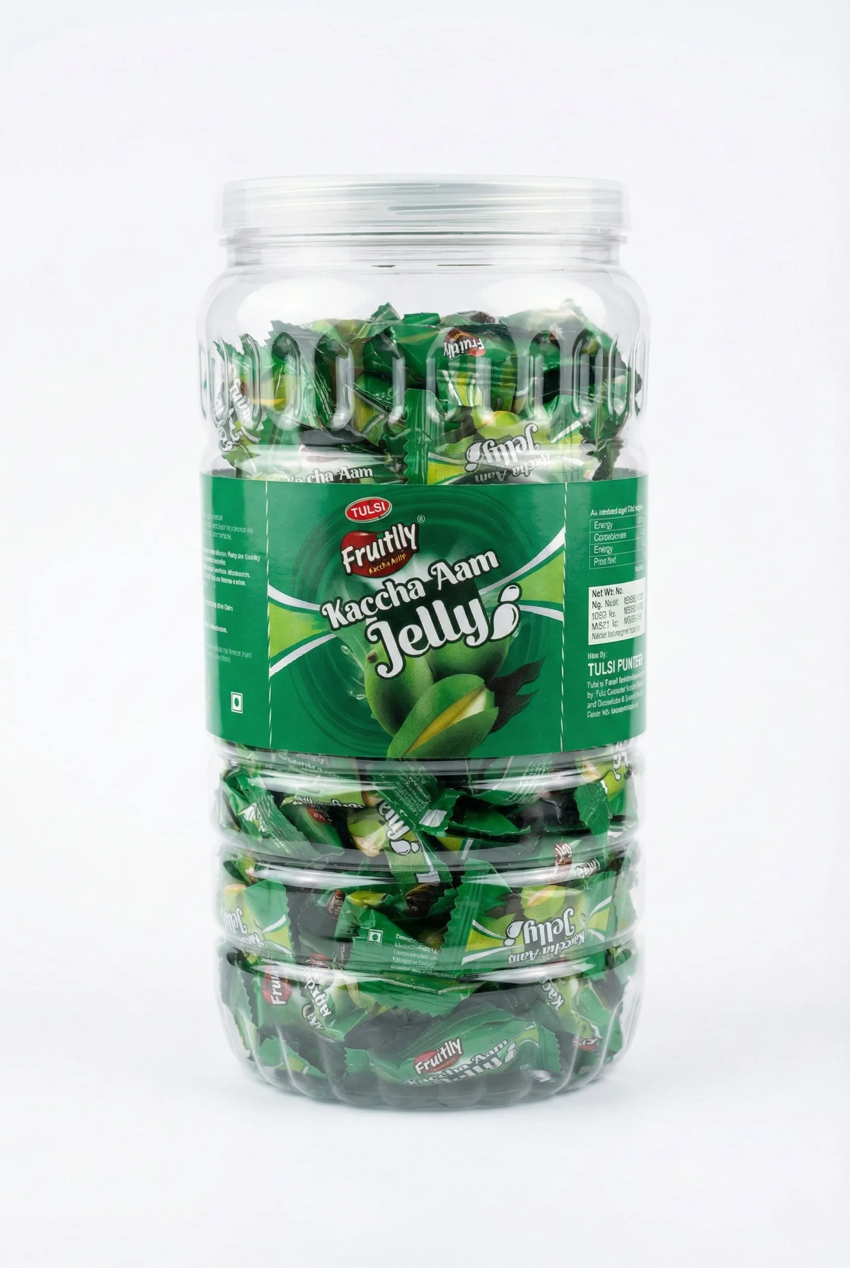 Green Mango Jelly — Fruit Jelly Candy product view 2 bulk supply by Tulsi Foods, Jalgaon