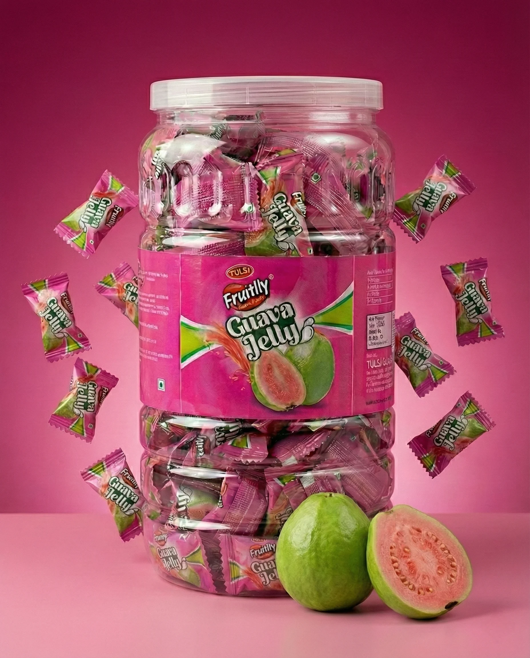 Guava Jelly — Fruit Jelly Candy bulk supply by Tulsi Foods, Jalgaon
