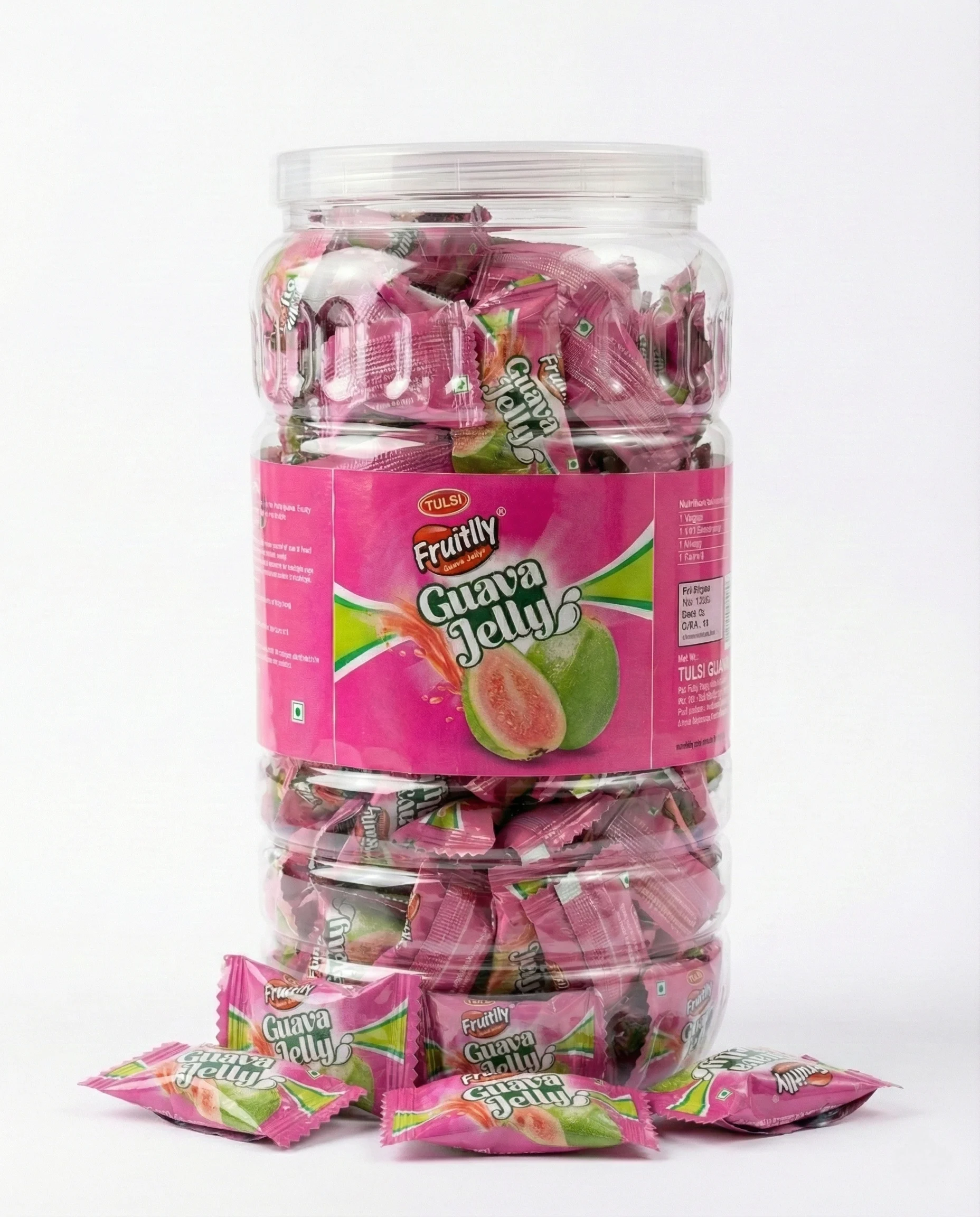 Guava Jelly — Fruit Jelly Candy product view 2 bulk supply by Tulsi Foods, Jalgaon