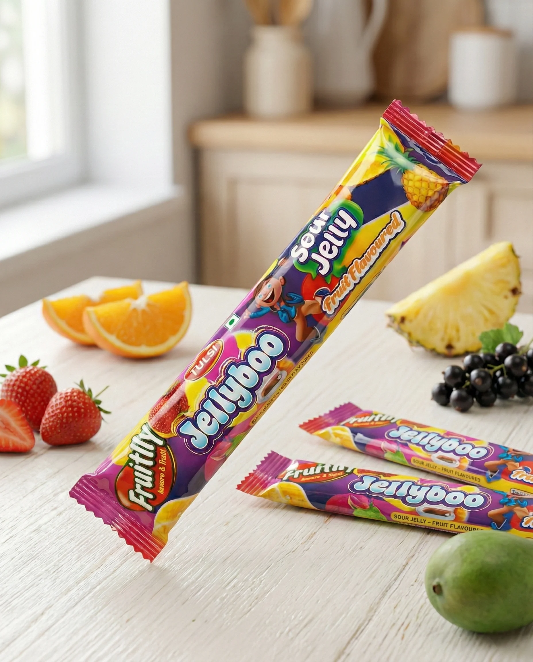 Fruitlly Jellyboo — Jellyboo product view 2 bulk supply by Tulsi Foods, Jalgaon