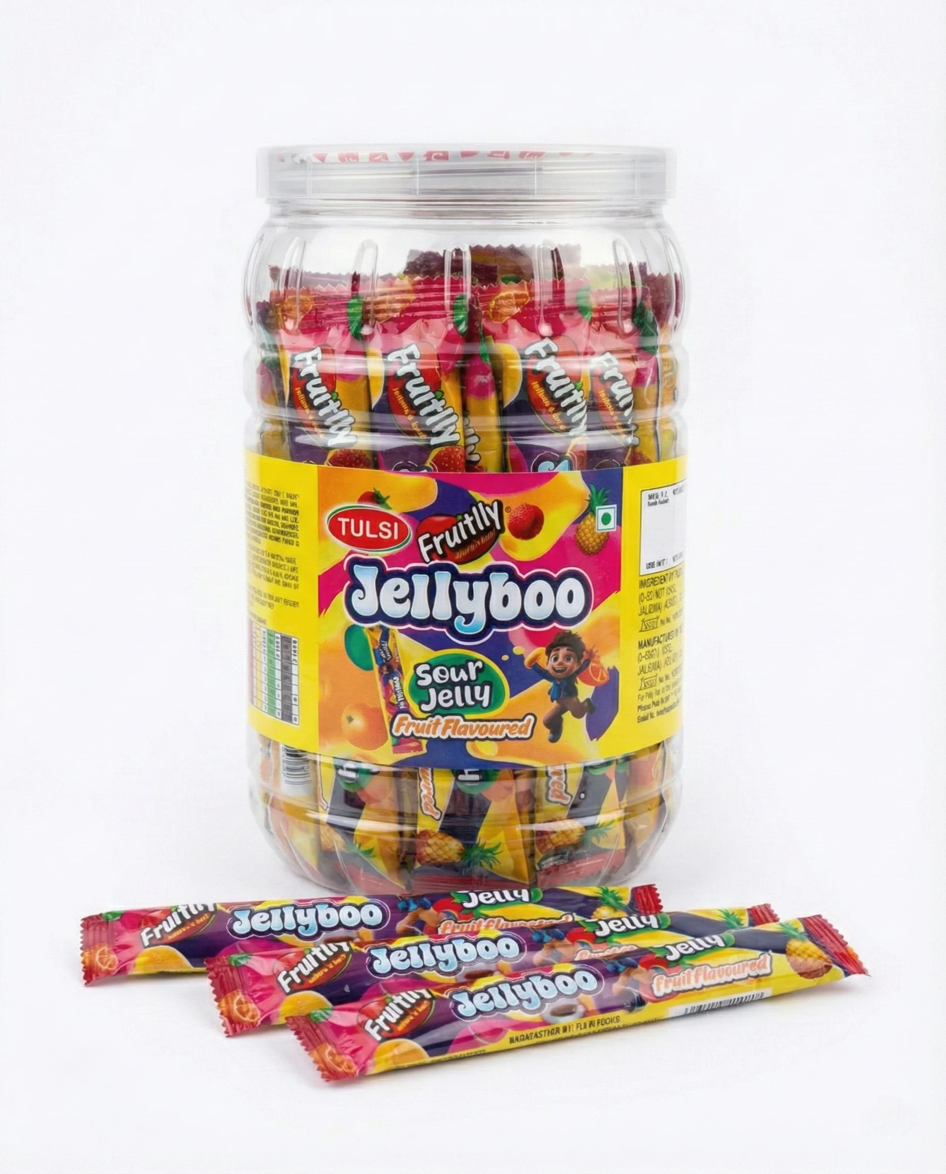 Fruitlly Jellyboo — Jellyboo product view 3 bulk supply by Tulsi Foods, Jalgaon