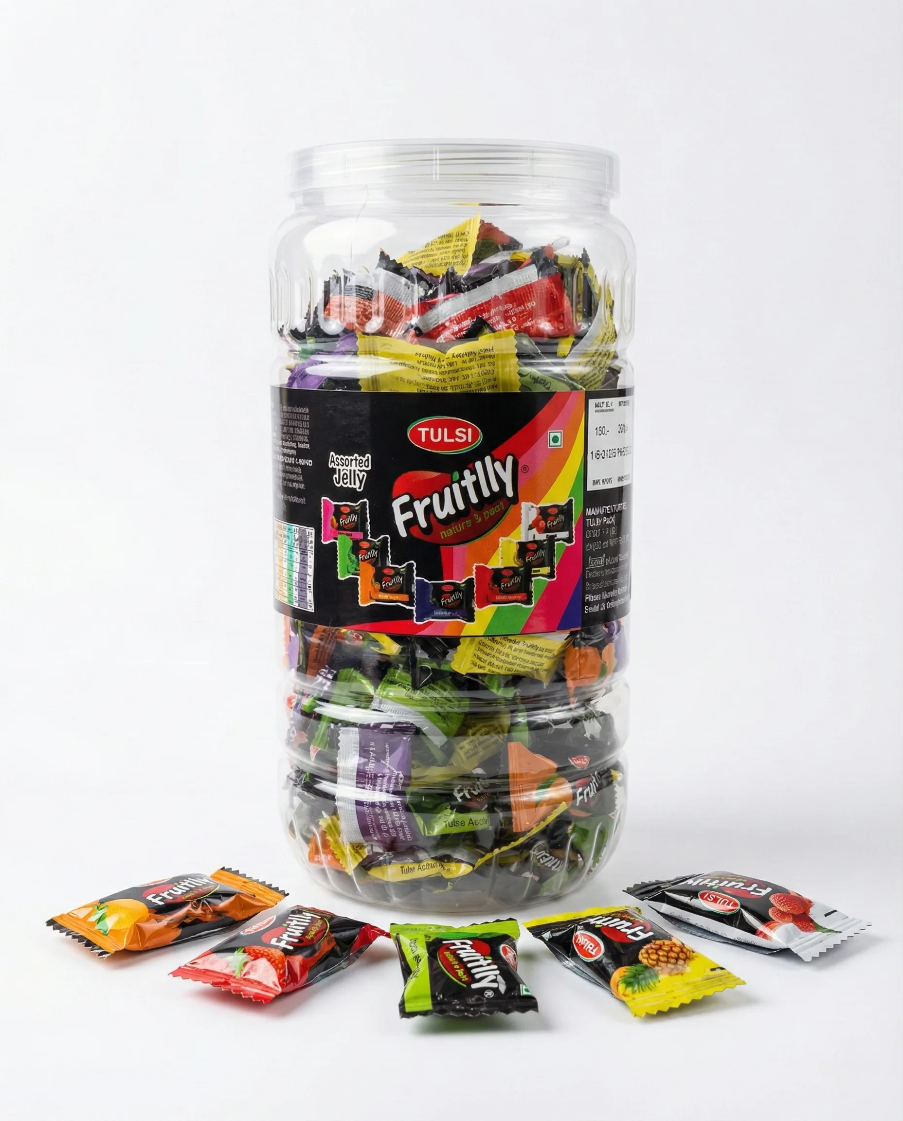 Fruitlly Assorted Jelly — Fruit Jelly Candy product view 2 bulk supply by Tulsi Foods, Jalgaon