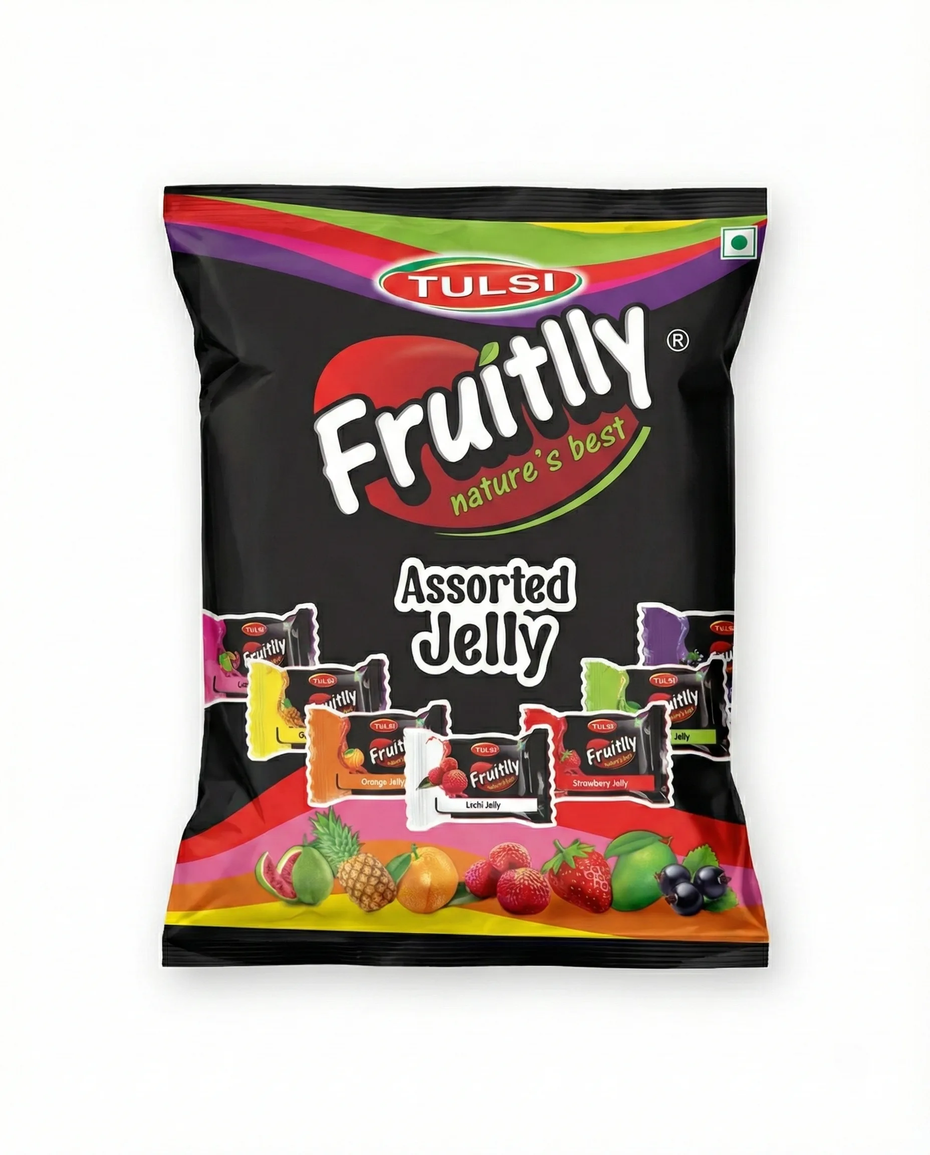 Fruitlly Assorted Jelly — Fruit Jelly Candy product view 4 bulk supply by Tulsi Foods, Jalgaon