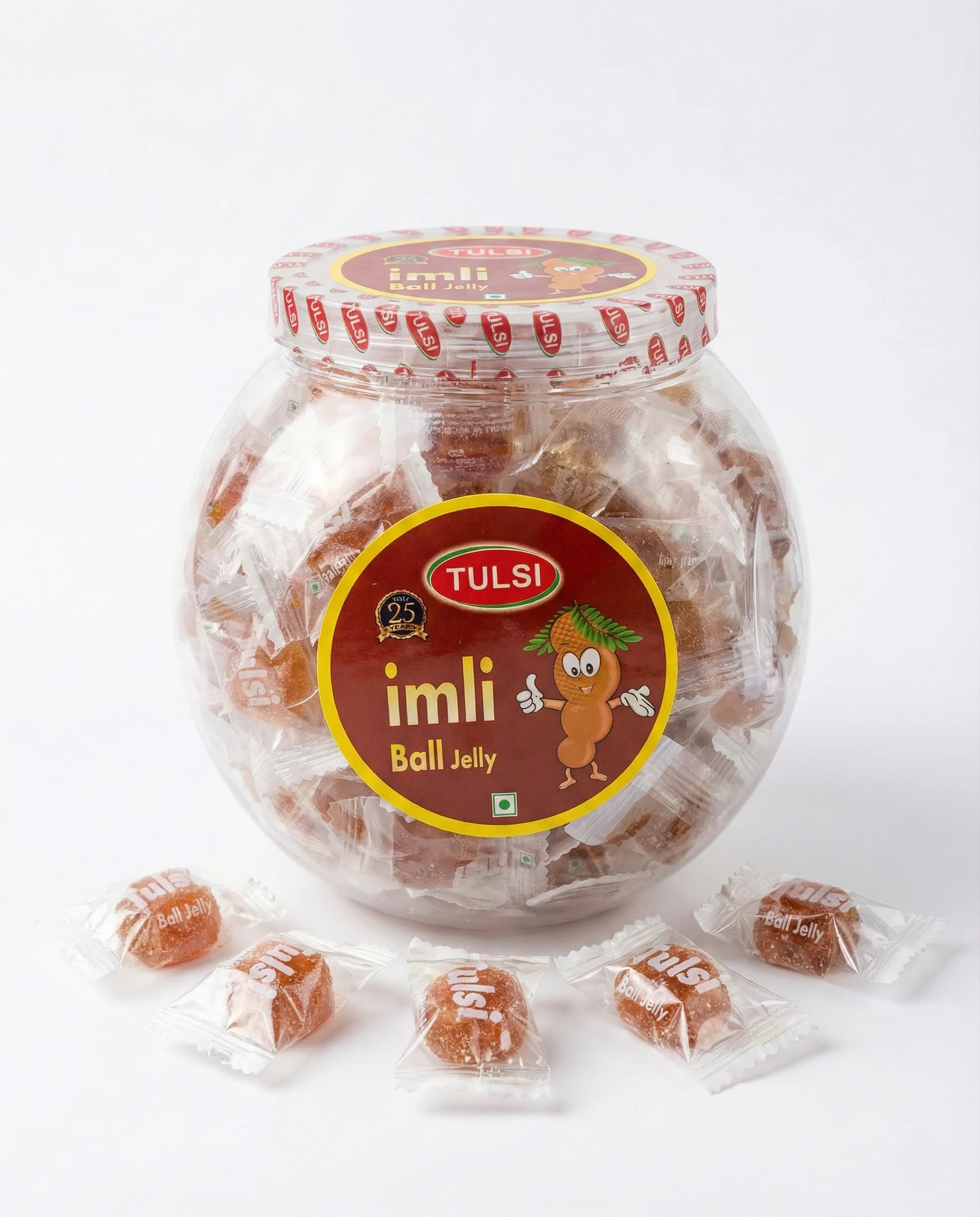 Imli Ball Jelly — Fruit Jelly Candy bulk supply by Tulsi Foods, Jalgaon