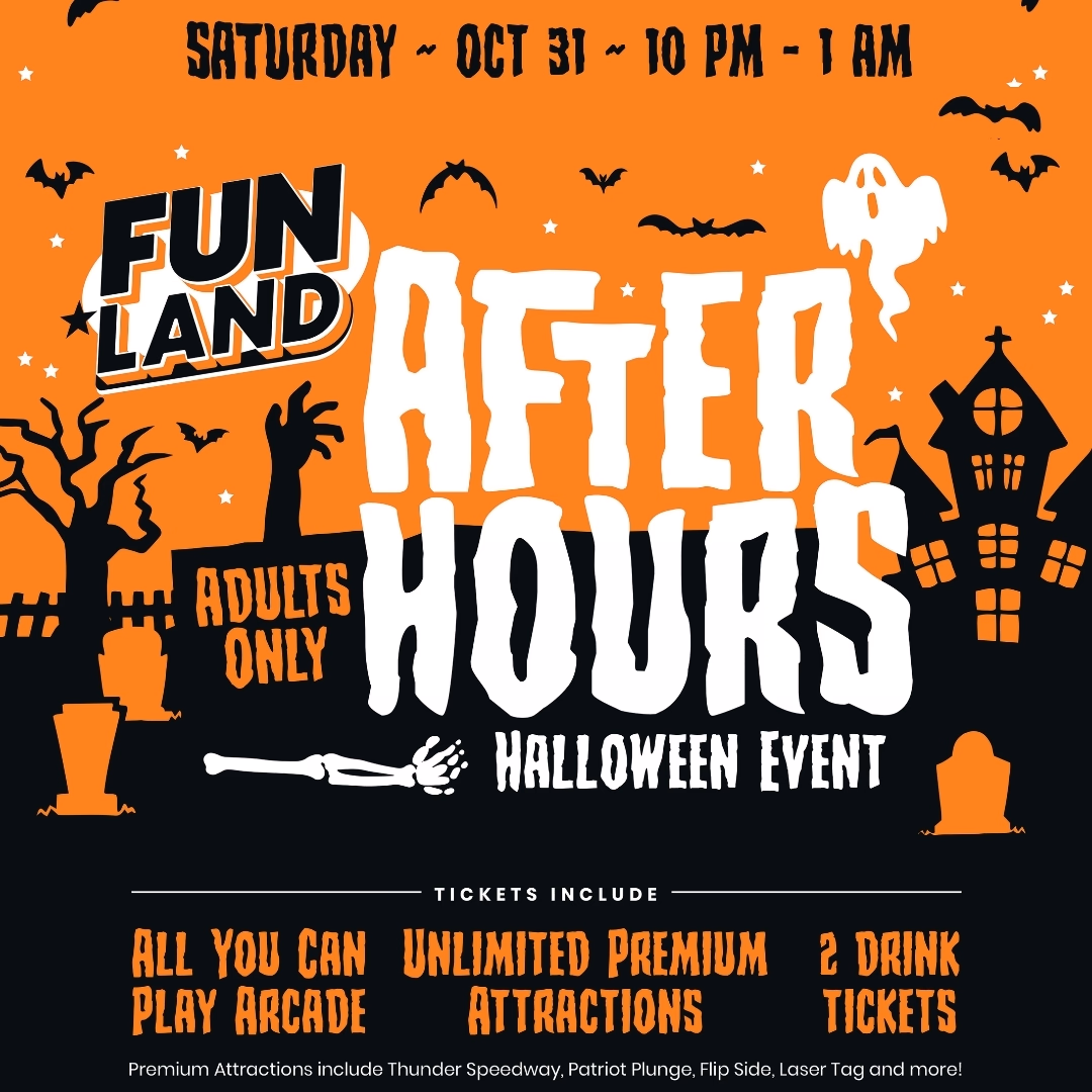 Fun Land 21+ Halloween Event