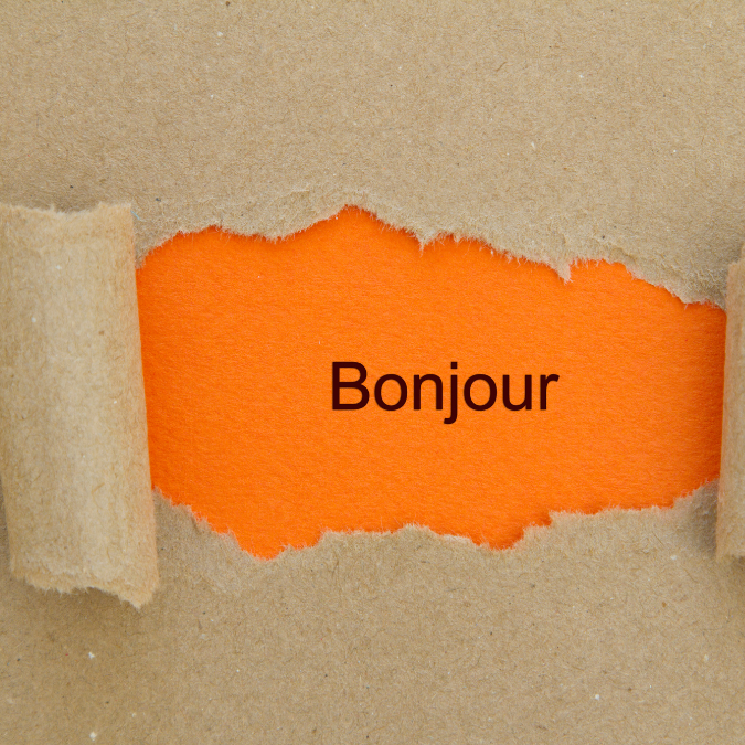 How to greet in French?