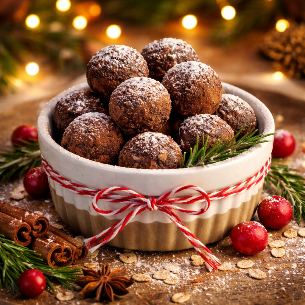 Festive Snacking: Spiced Orange & Date Energy Bites