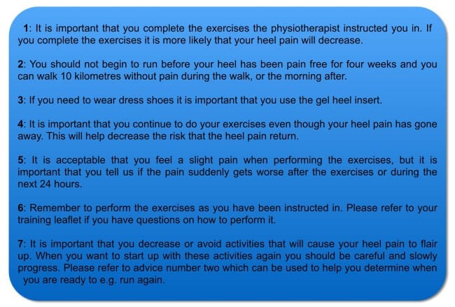 plantar fasciitis