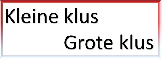 Logo van Kleineklusgroteklus.nl
