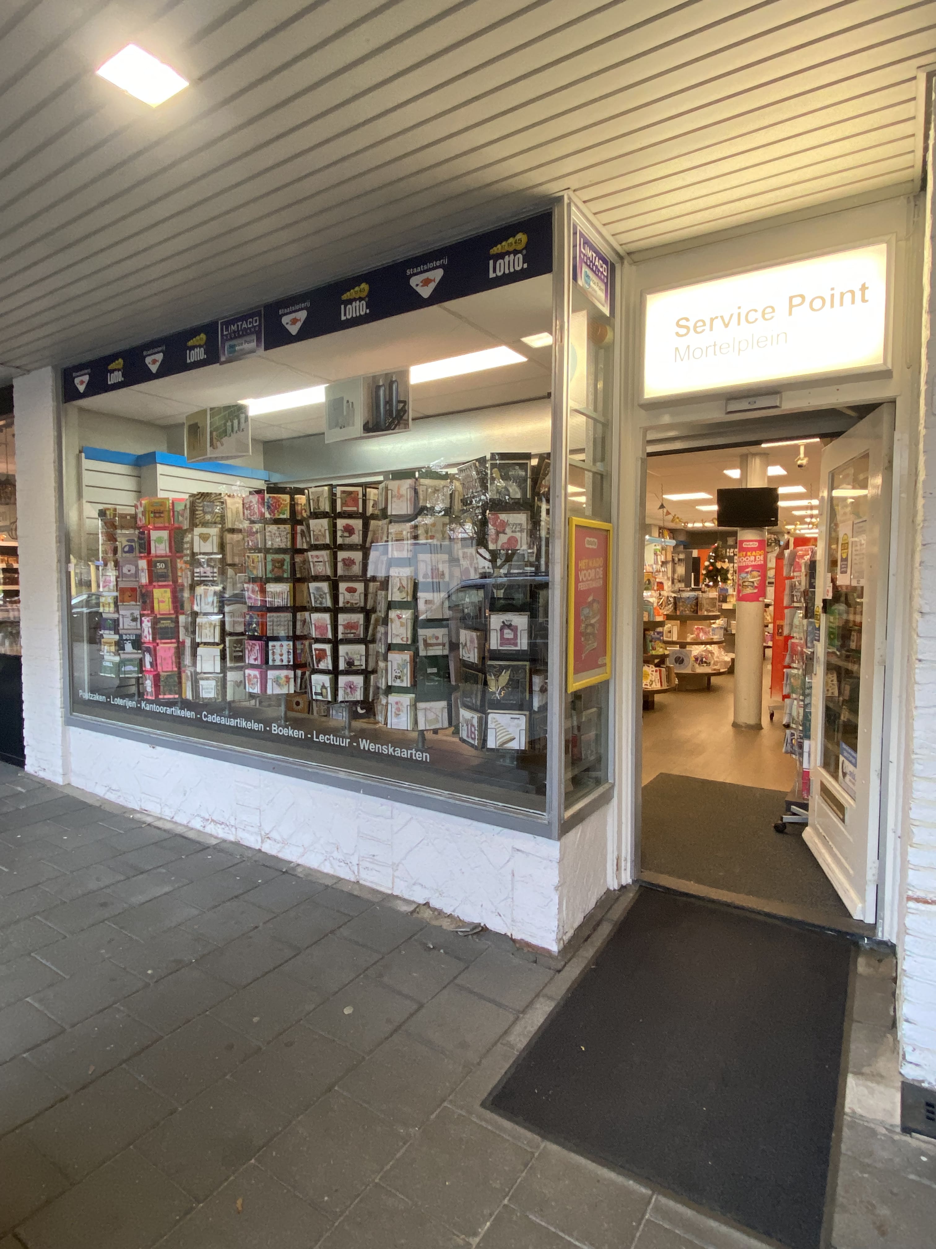 1e financieringsdoel van Service Point Mortelplein