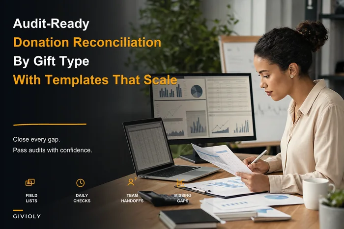 Build an Audit-Ready Donation Reconciliation Workflow with Templates for Online and Offline Gifts