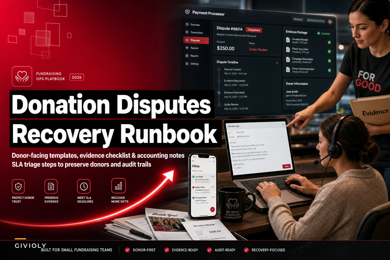 Donation-Dispute Recovery Runbook for Small Fundraising Teams