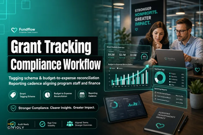 Implement a Grant & Restricted Funds Tracking Workflow: tagging schema, budget-to-expense reconciliation and reporting cadence