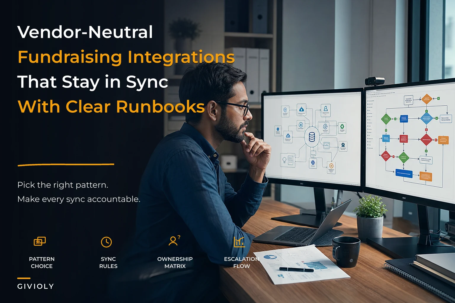Integrated Fundraising Tech Roadmap: Vendor-Neutral Integration Patterns, Sync Rules and Runbooks for Small Teams