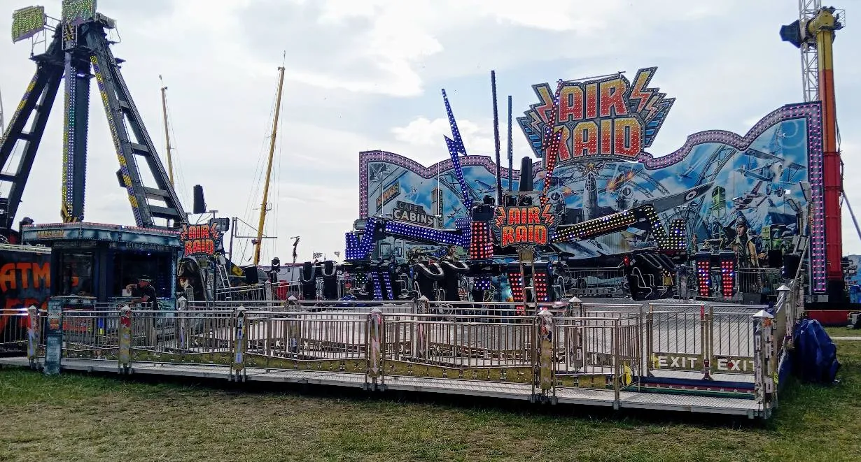 Hire Air Raid Funfair Ride for UK Events | Premium Attractions by YourFunFair