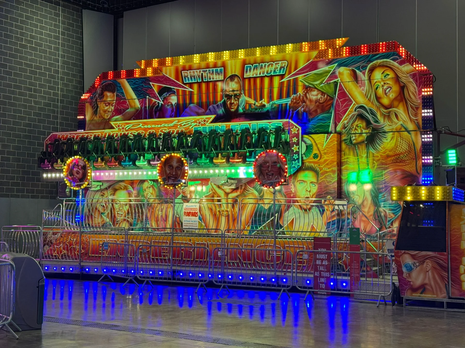 Miami Ride full view - Premium funfair hire by YourFunFair