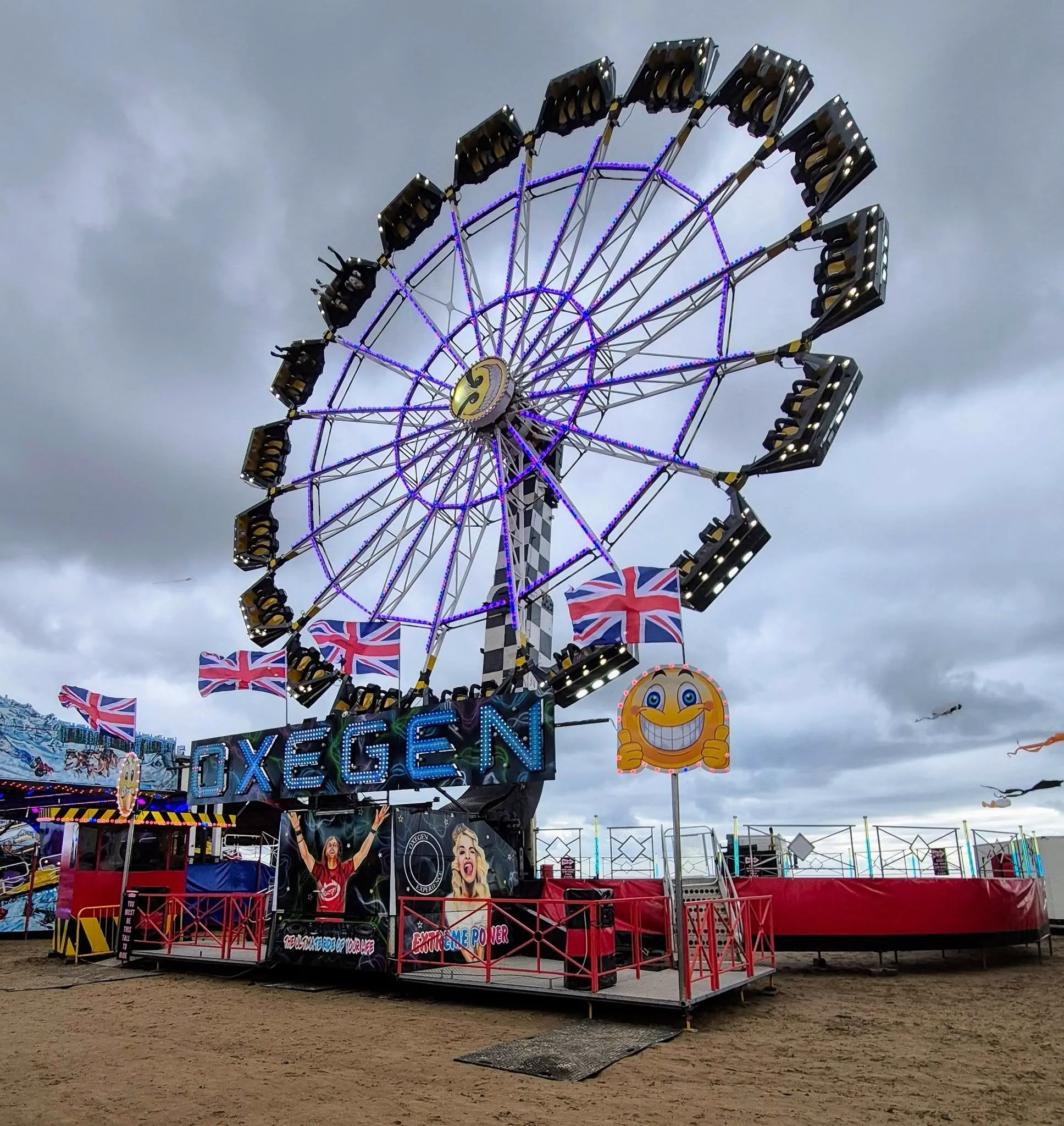 Hire Oxegen Funfair Ride for UK Events | Premium Attractions by YourFunFair