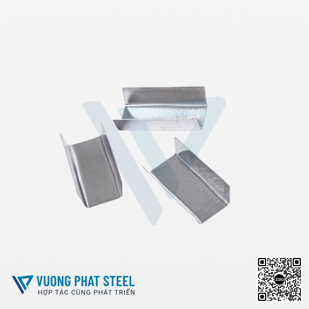 Bọ U_ Bọ sắt dùng cho dây PP, dây thép bản 12, 16, 19mm - Hình 2