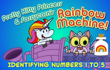 Rainbow Maker | Identifying Numbers 1 to 5  games