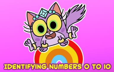 Kitty Princess Rainbow Maker | Identifying Numbers 0 to 10 games