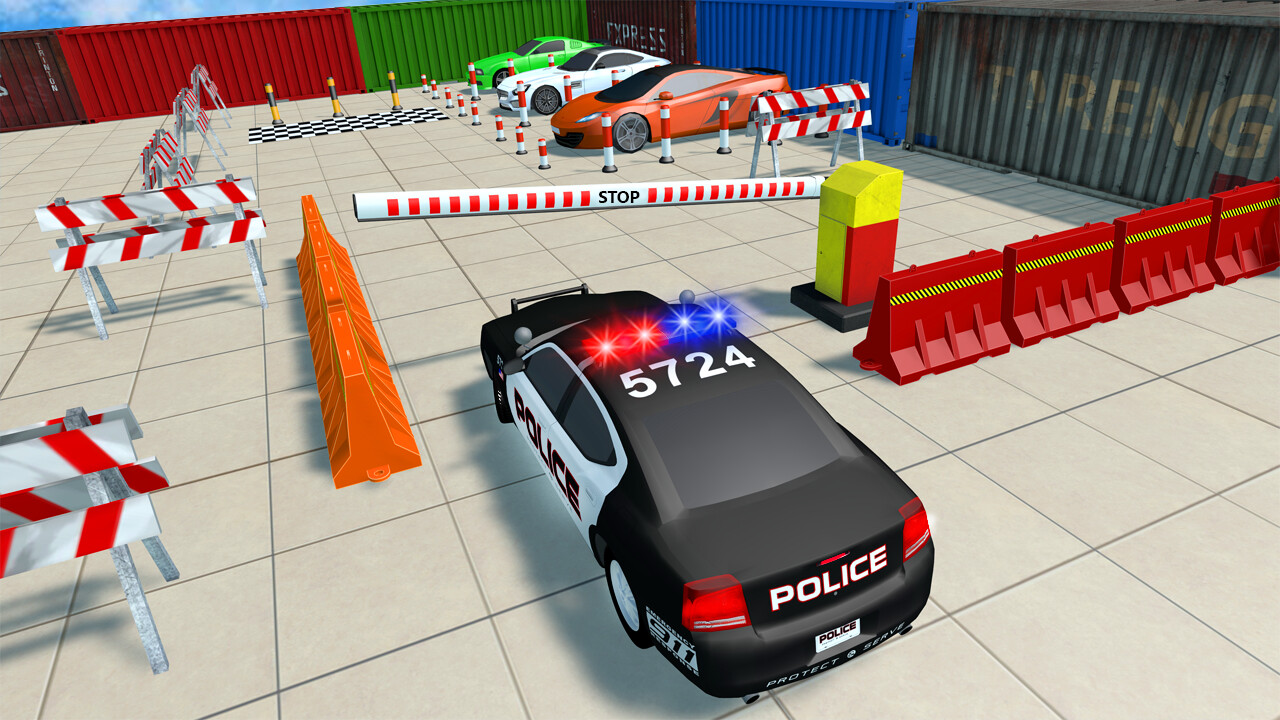 Park The Police Car games