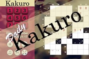 Daily Kakuro games