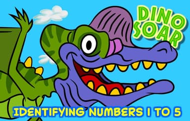 Dino Soar | Identifying Numbers 1 to 5  games