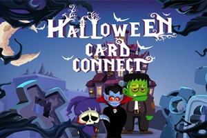 Halloween Card Connect games