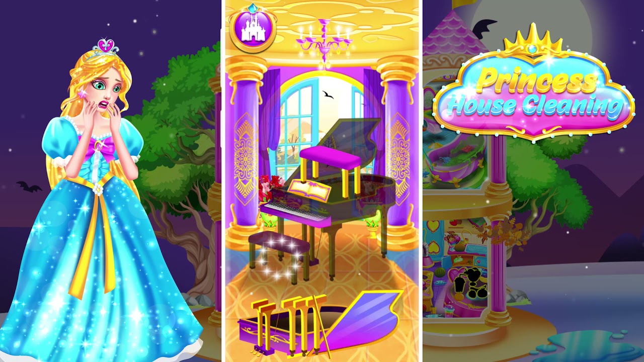 Princess House Cleanup games