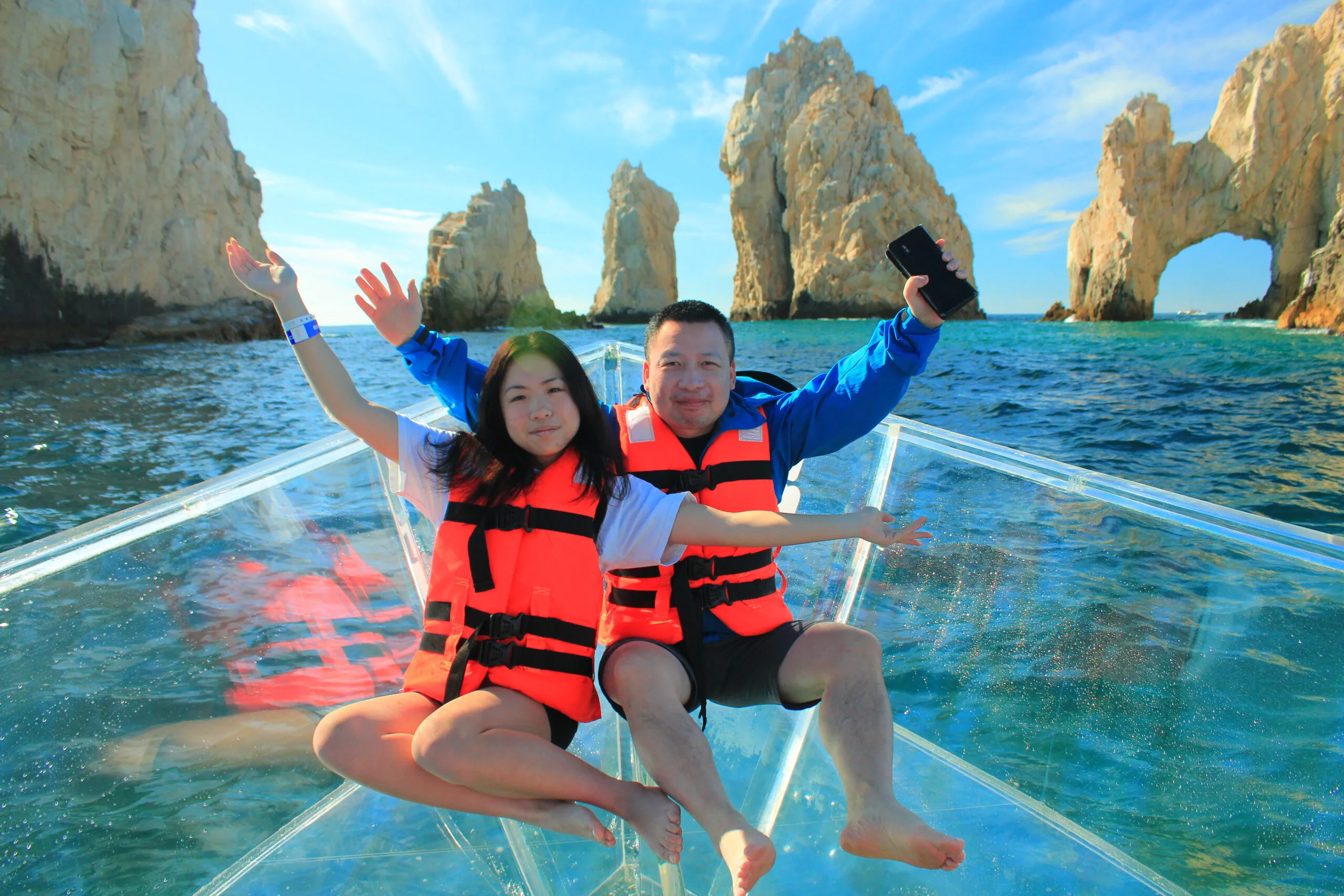 Arch Tour - Clear Boat With Transportation